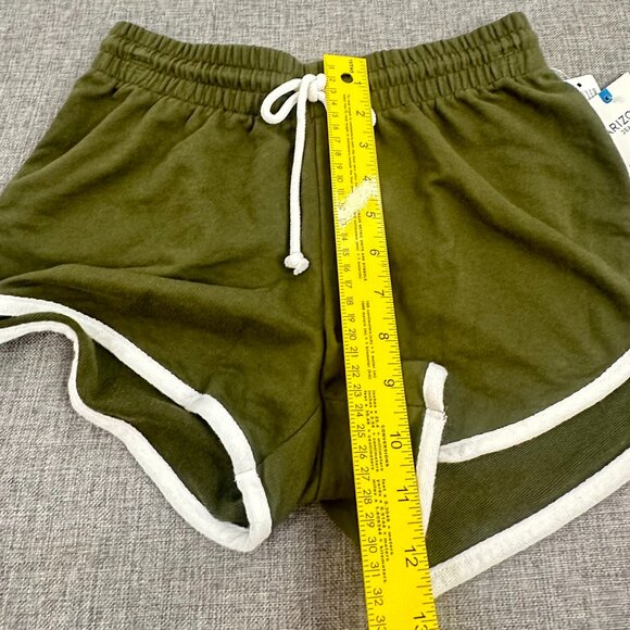 NEW!‎ Classic 80's Arizona Shorts Rick Avocado XS $36 Drawstring Elastic Stretch - Picture 6 of 11